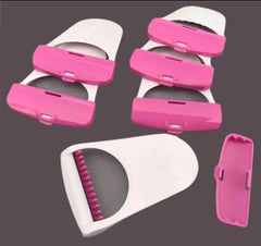 Safit Shave Body Razor - 6Pcs - White & Pink