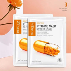 Bioaqua Elastic And Smooth Vitamin C Tender Elastic Face Sheet Mask